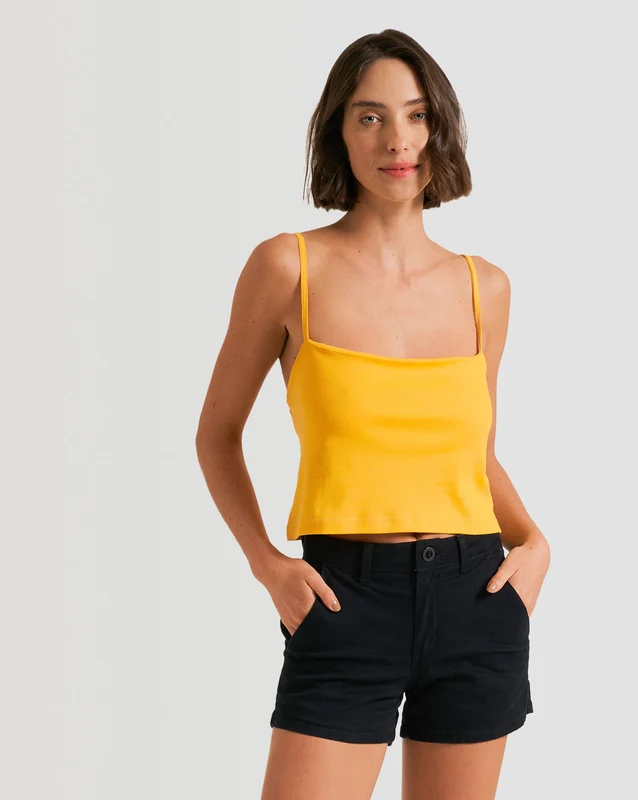 Regata Volcom Lived In Amarela G / Amarelo