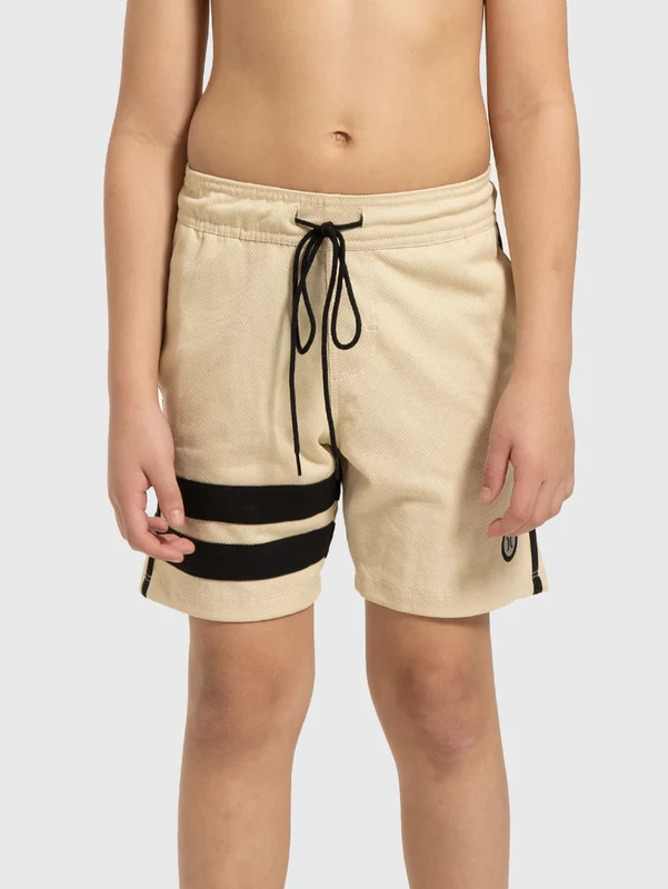 Shorts Hurley Square Juvenil Areia M