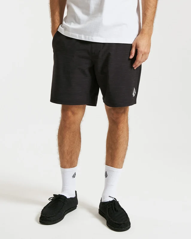Shorts Híbrido Volcom Understoned Black GG / BLACK