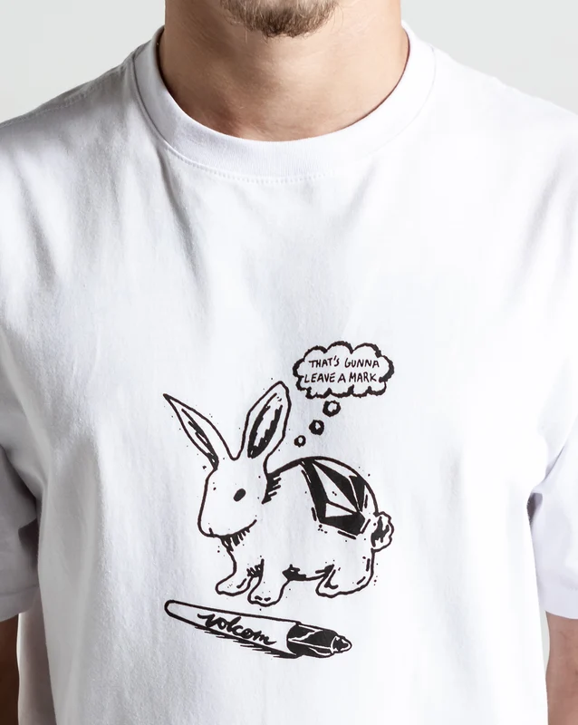 Camiseta Volcom Dental Branca G / Branco