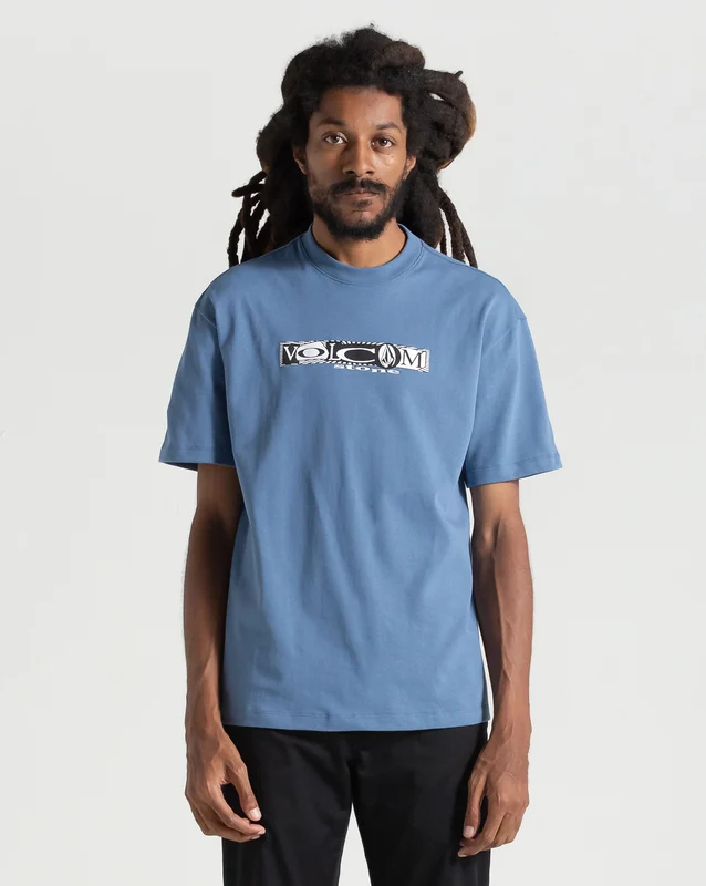 Camiseta Volcom Comfort Critter Azul G / Azul