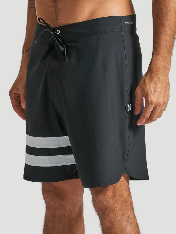 Boardshort Hurley Phantom Block Party 18" Preto 40 / Preto