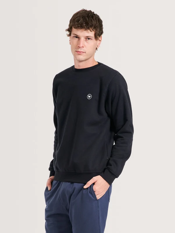 Moletom Careca Preto Hang Loose Clean G / PRETO