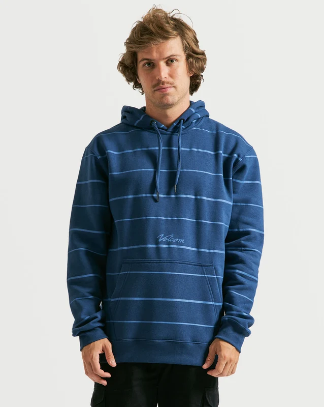 Moletom Volcom Canguru Exception Azul G / AZUL ESCURO