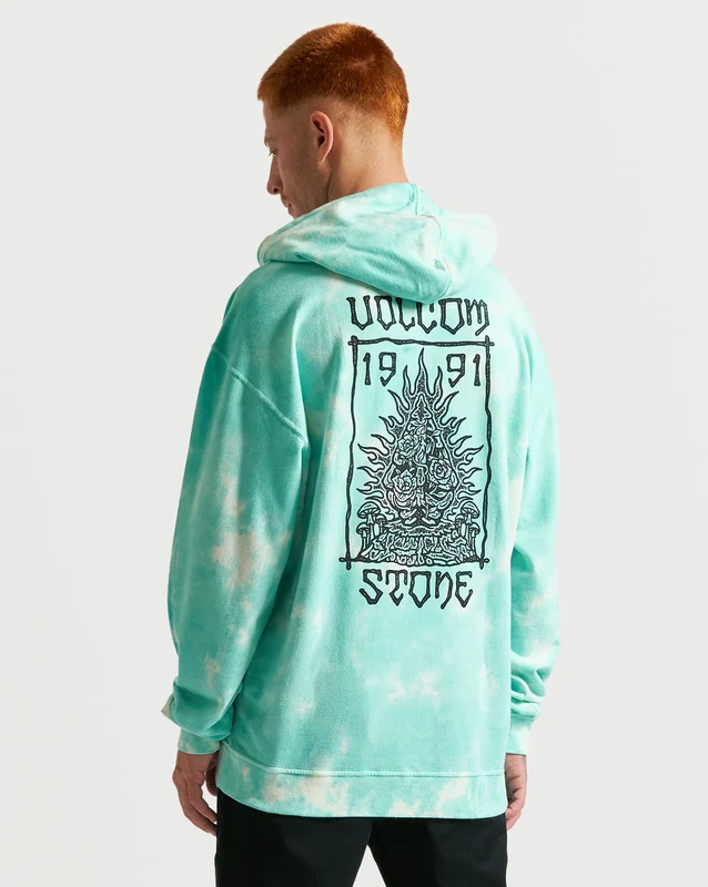 Moletom Volcom Canguru Stone Roses Tie Dye G / TIE DYE