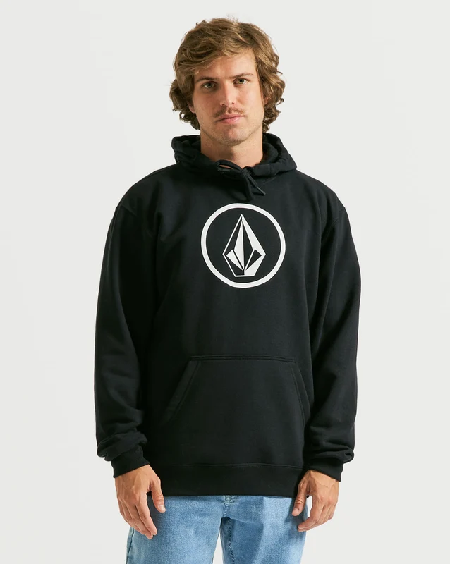 Moletom Volcom Canguru Volstoned Preto M / Preto