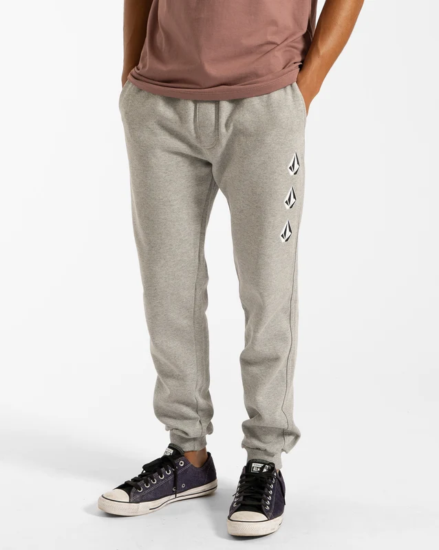 Calça Moletom Volcom Iconic Stone Cinza G / Cinza