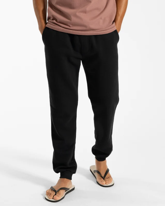 Calça Moletom Volcom Single Stone Preta P / Preto