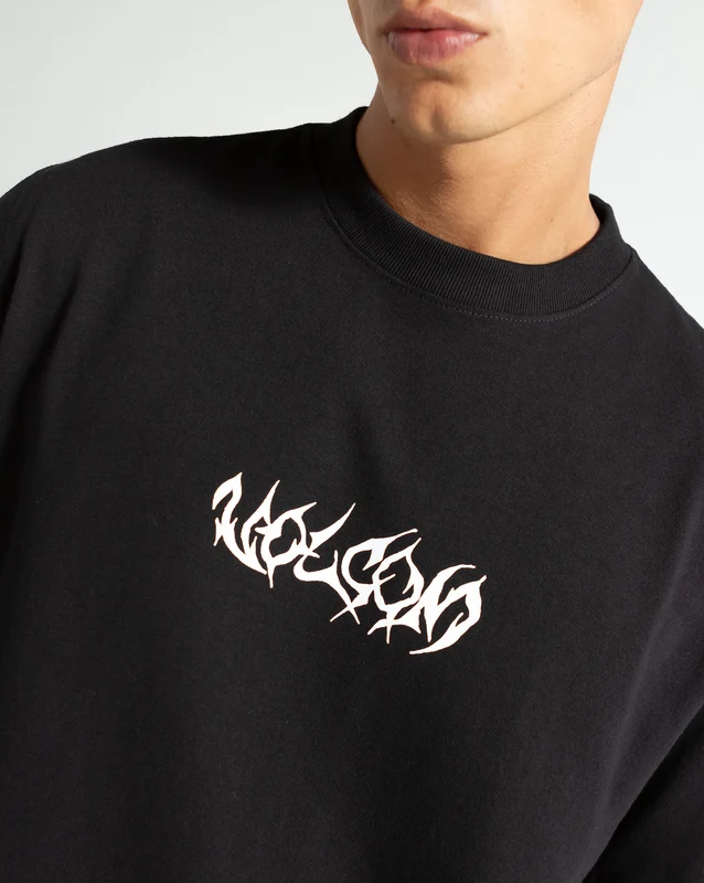 Camiseta Volcom Comfort Full Ring Preta G / PRETO