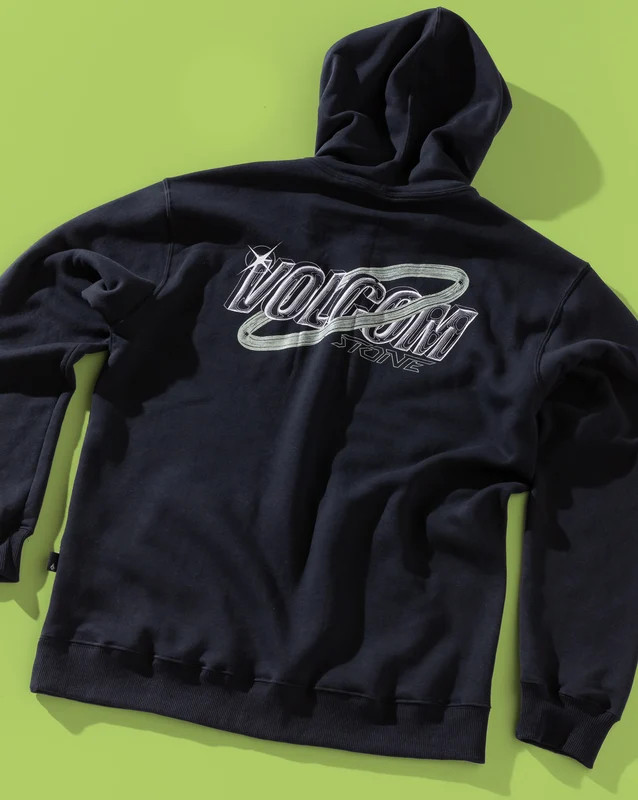 Moletom Volcom Canguru Galactic Preto M / PRETO