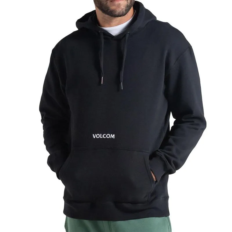 Moletom Volcom Canguru Signature WT25 Masculina Preto M / preto