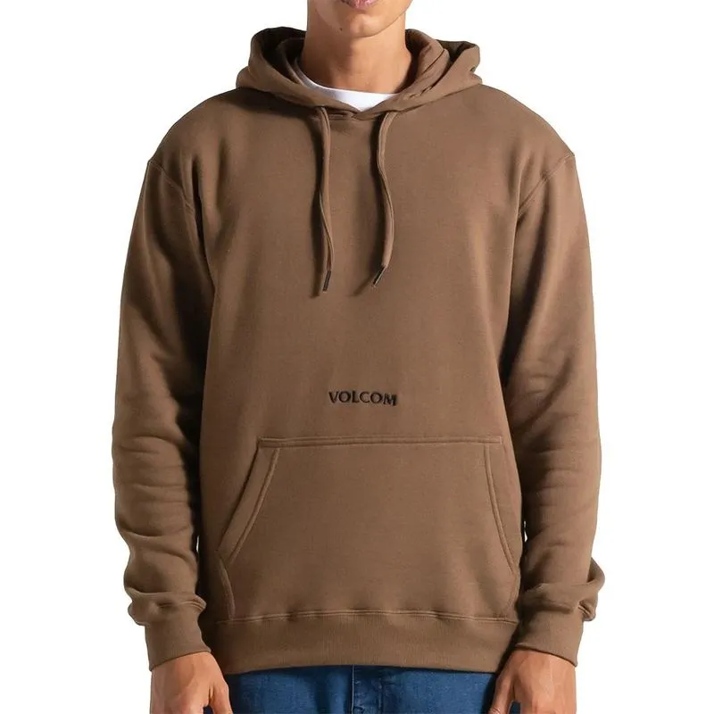 Moletom Volcom Canguru Signature WT25 Masculina Marrom M / marrom