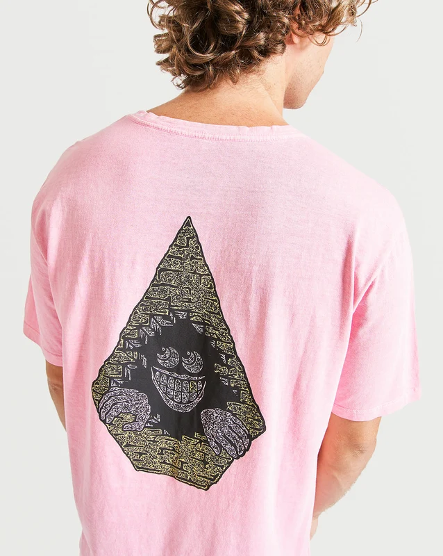 Camiseta Vintage Volcom Creeper Pink P / PINK