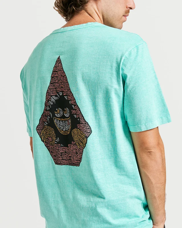 Camiseta Vintage Volcom Creeper Verde GG / VERDE