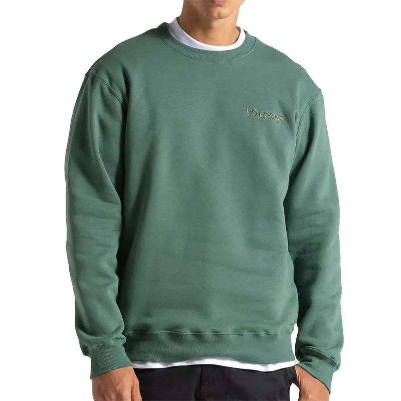 Moletom Volcom Careca Free Fall WT25 Masculina Verde Escuro M / verde