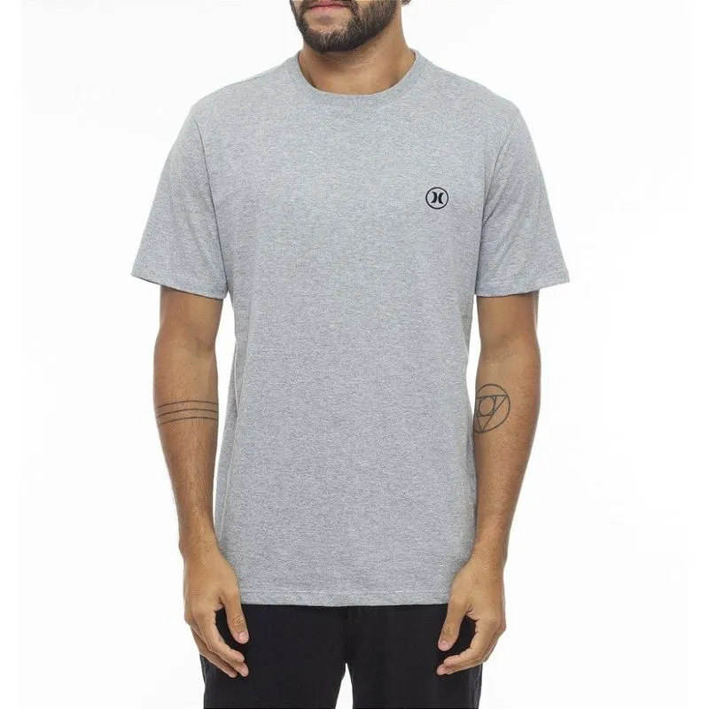 Camiseta Hurley Mini Icon WT23 Masculina Cinza Mescla M / cinza
