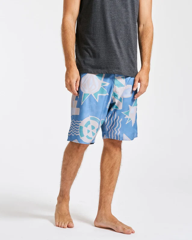 Boardshort Volcom Geo Azul 40 / AZUL