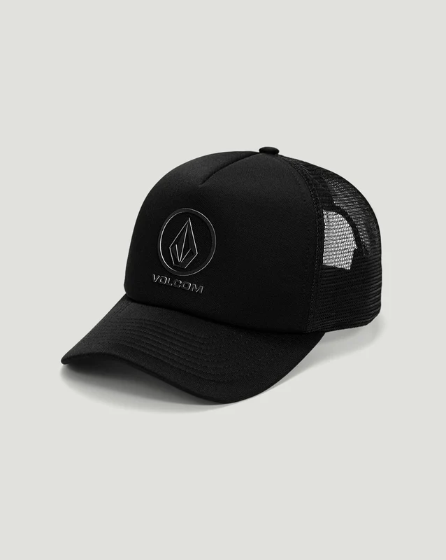Boné Volcom Circle Stone Trucker Preto UN / Preto