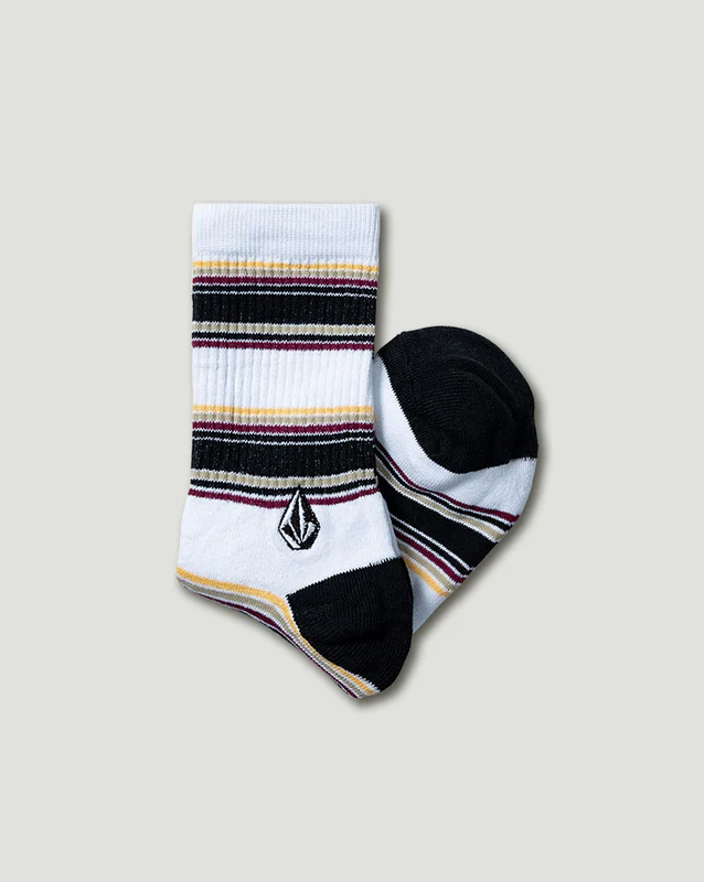 Meia Volcom Stripes Multi UN / Estampado