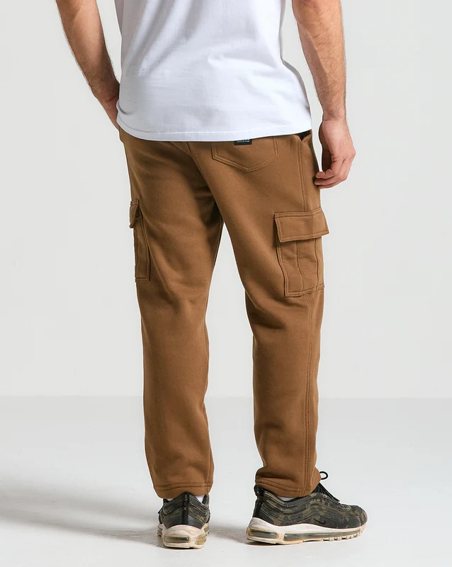 Calça Moletom Volcom Comf Cargo Marrom M / Marrom