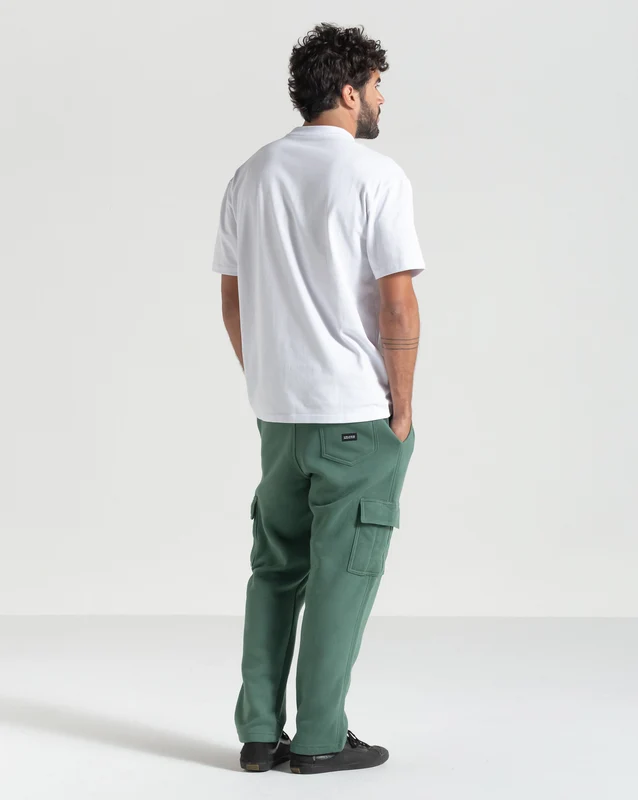 Calça Moletom Volcom Comf Cargo Verde P / VERDE