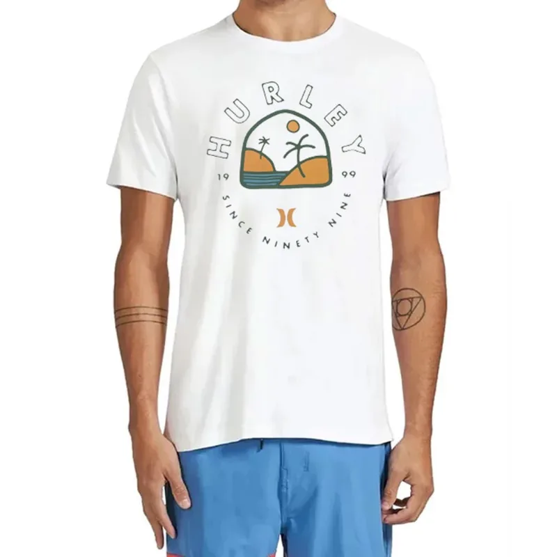 Camiseta Hurley Focus Branca