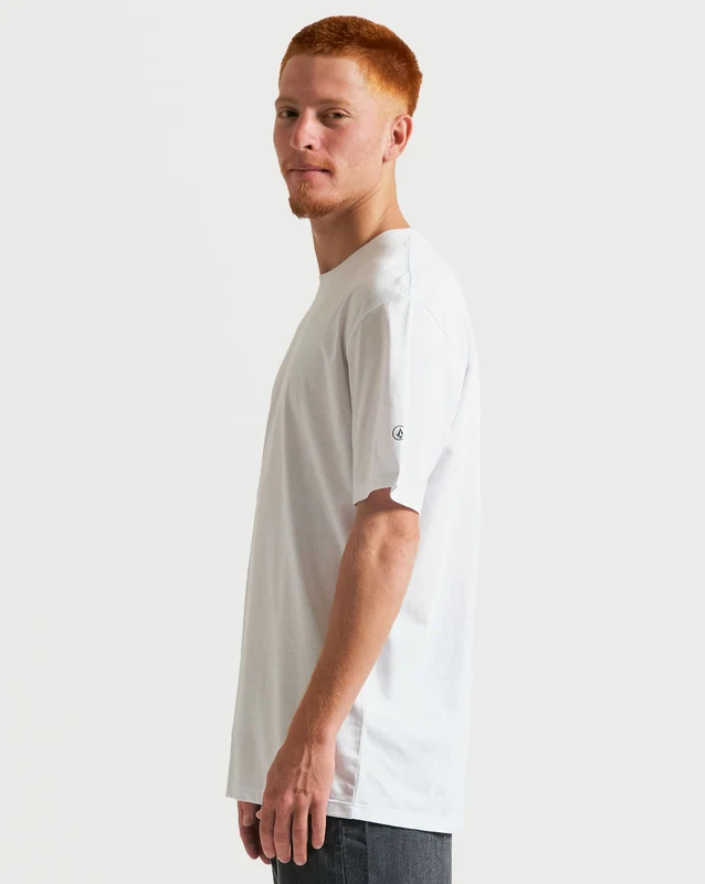 Camiseta Volcom Regular Solid Stone Branca M / BRANCO
