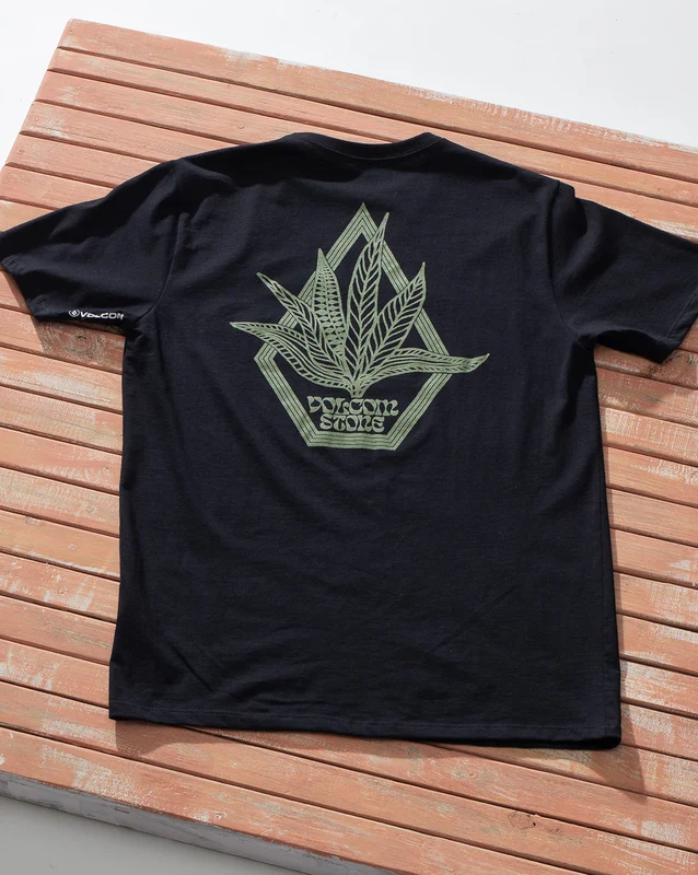 Camiseta Volcom Slim Homegrown Preta P / PRETO