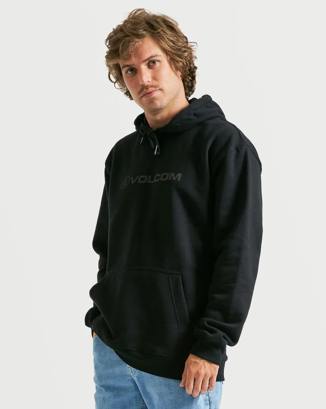 Moletom Volcom Canguru New Style Preto M / PRETO