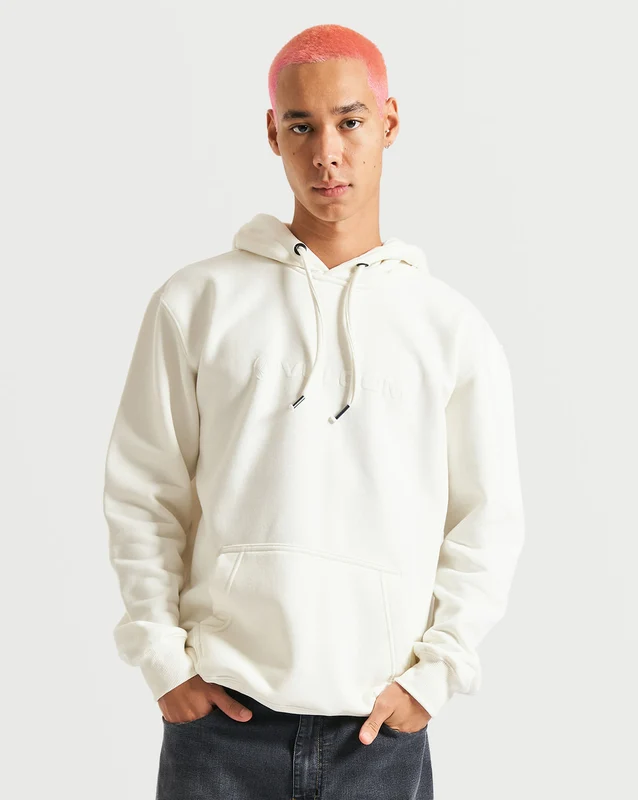 Moletom Volcom Canguru New Style Off White G / OFF WHITE