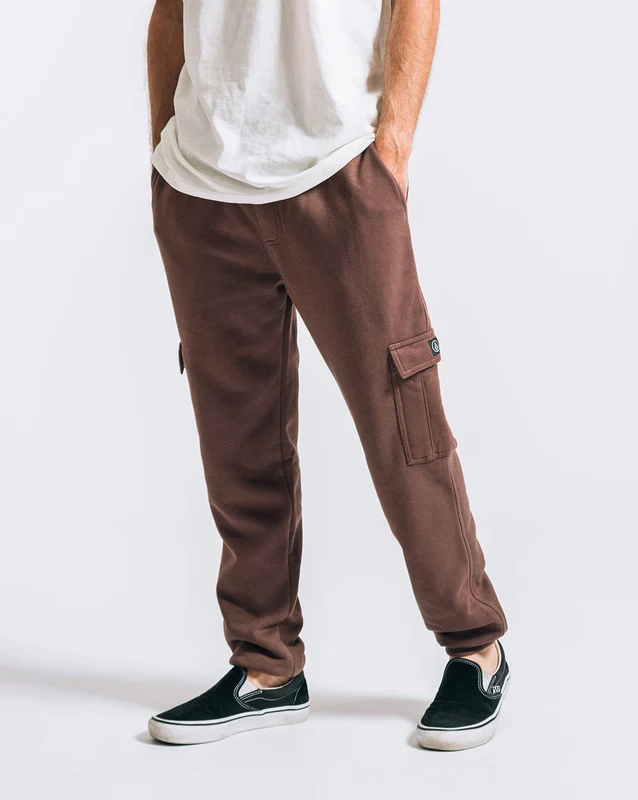 Calça Moletom Volcom Comf Cargo Vinho G / VINHO