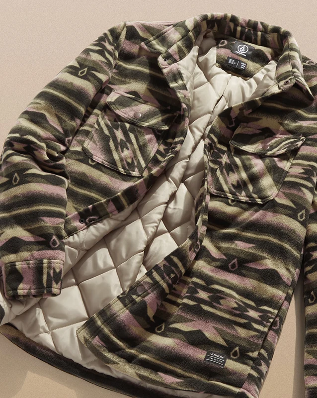 Jaqueta Volcom Bowered Military G / Verde