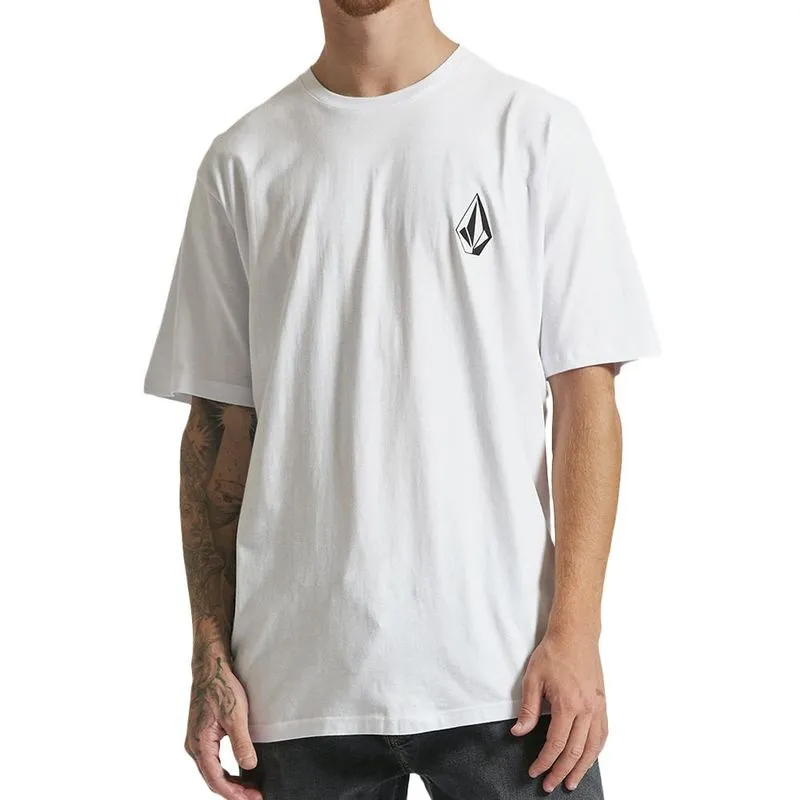 Camiseta Volcom Deadly Stone WT23 Masculina Branco M / branco