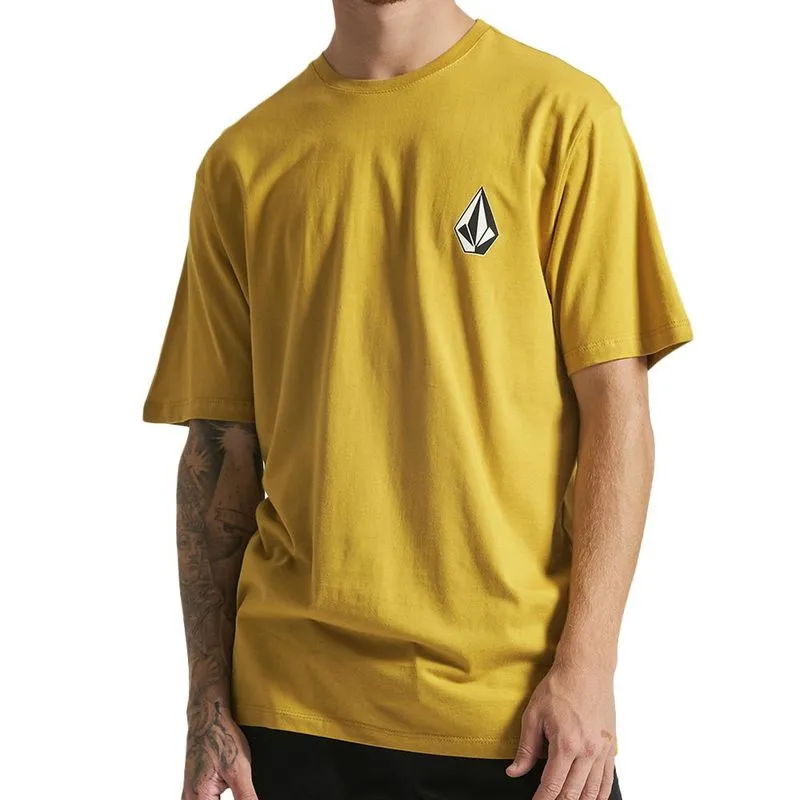 Camiseta Volcom Deadly Stone WT23 Masculina Amarelo G / amarelo