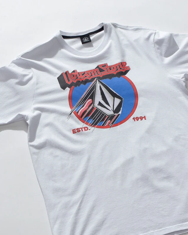 Camiseta Volcom Regular Vengeance Branca M / BRANCO