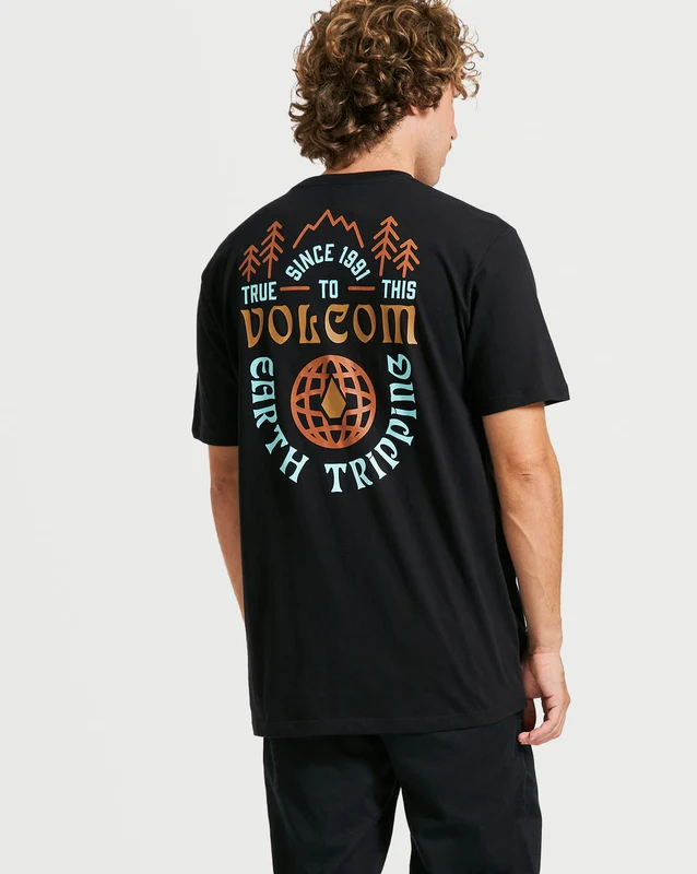 Camiseta Volcom Regular Legend Preta P / PRETO