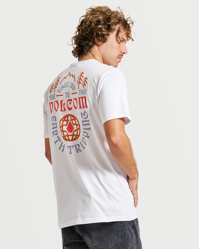 Camiseta Volcom Regular Legend Branca P / BRANCO