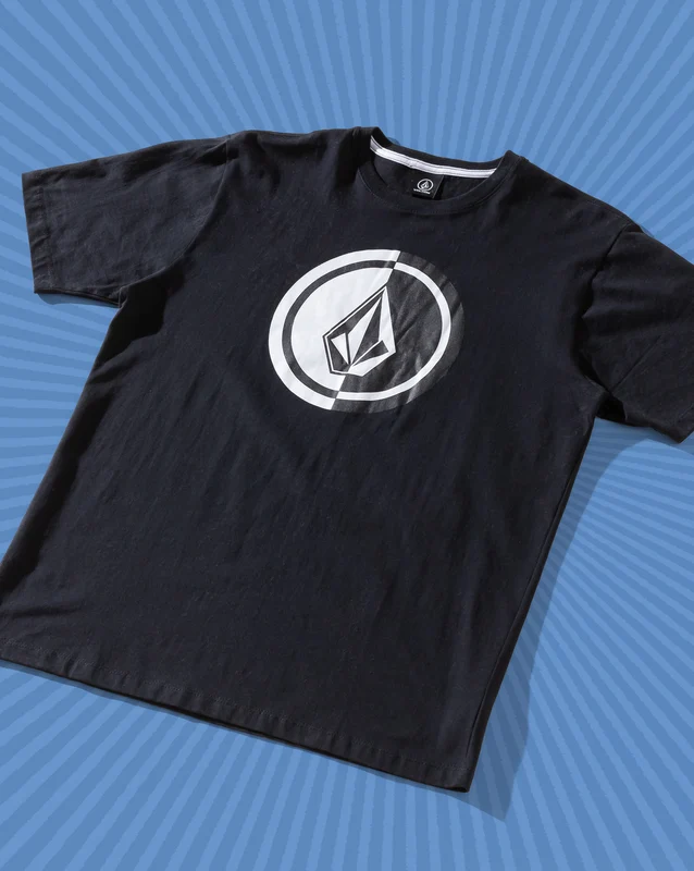 Camiseta Volcom Mega Circle Preta P / PRETO