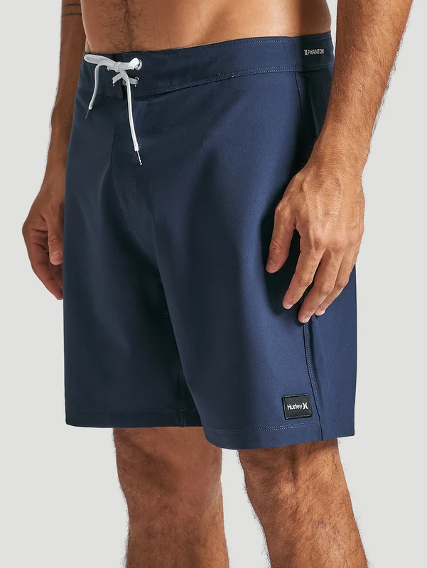 Boardshort Hurley Phantom Eco One&Only Solid 18" Marinho 44 / Marinho