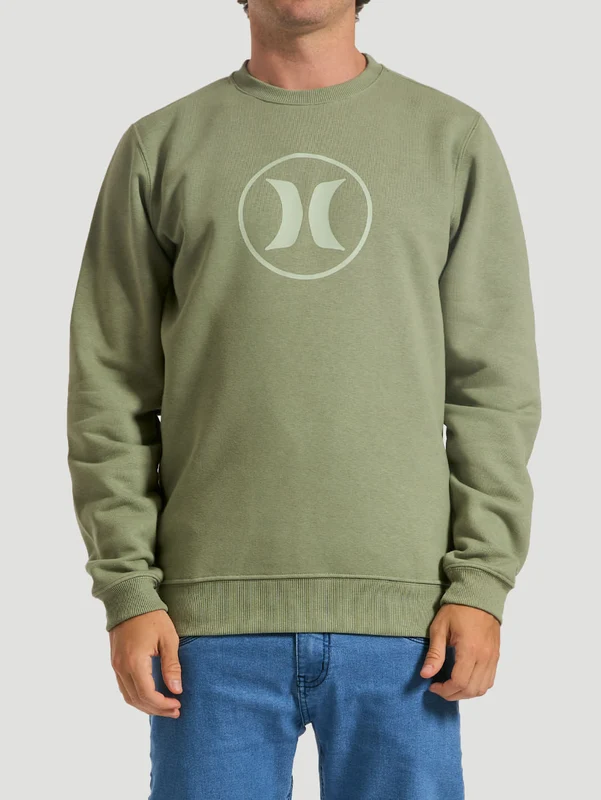 Moletom Careca Hurley Circle Icon Militar G