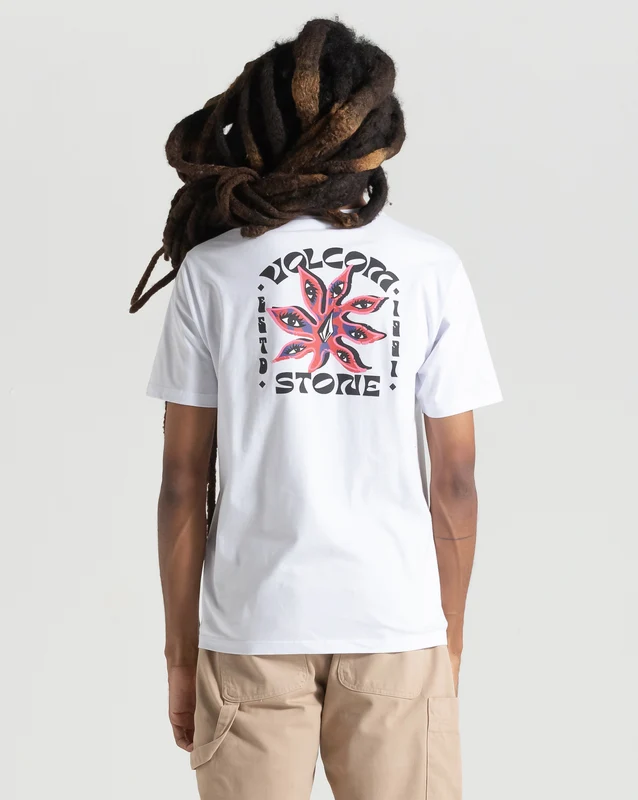 Camiseta Volcom Visionary Branca P / Branco