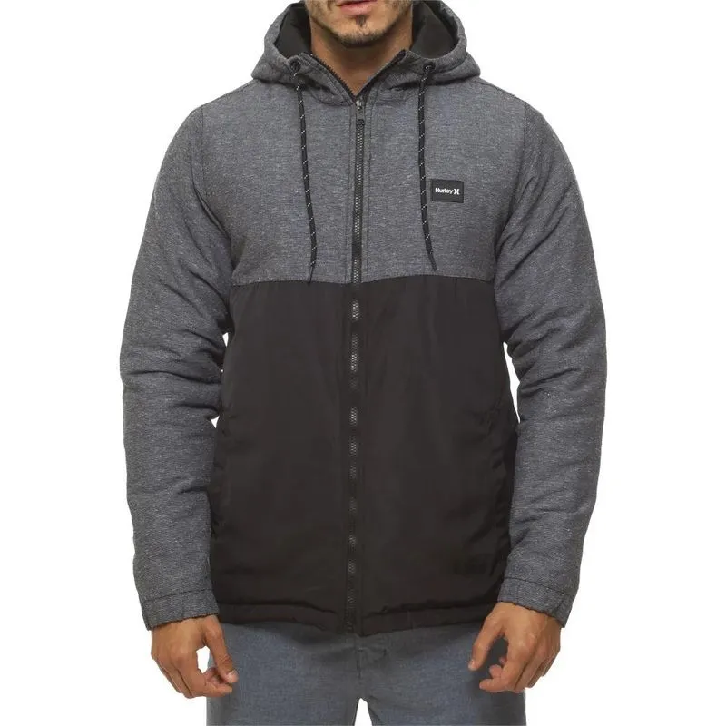 Jaqueta Hurley Block WT23 Masculina Preto GG / preto