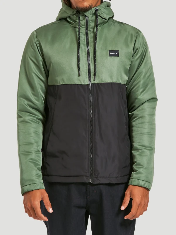 Jaqueta Hurley Techno II Militar GG