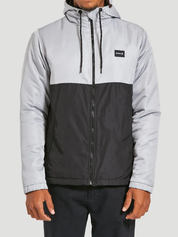 Jaqueta Hurley Techno II Cinza G