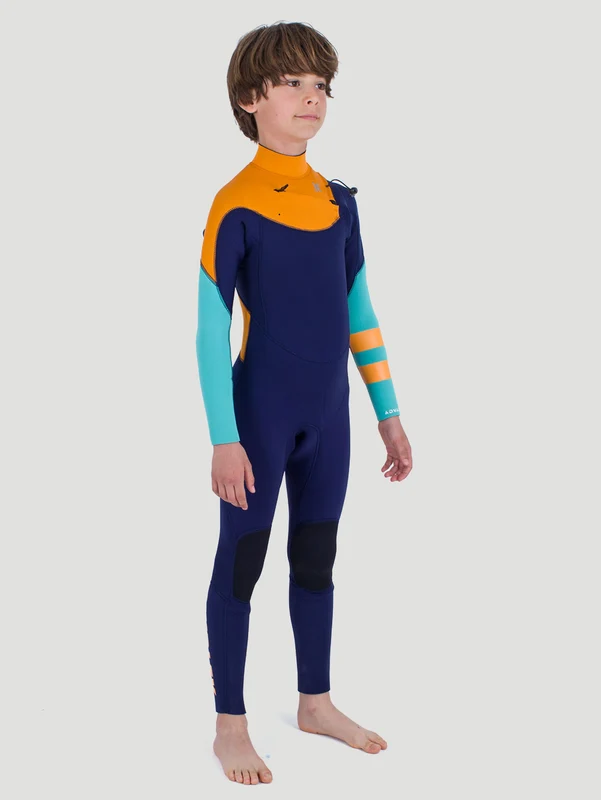 Long John Juvenil Hurley Advant 3/2mm SS Fullsuit Marinho 16 / Marinho