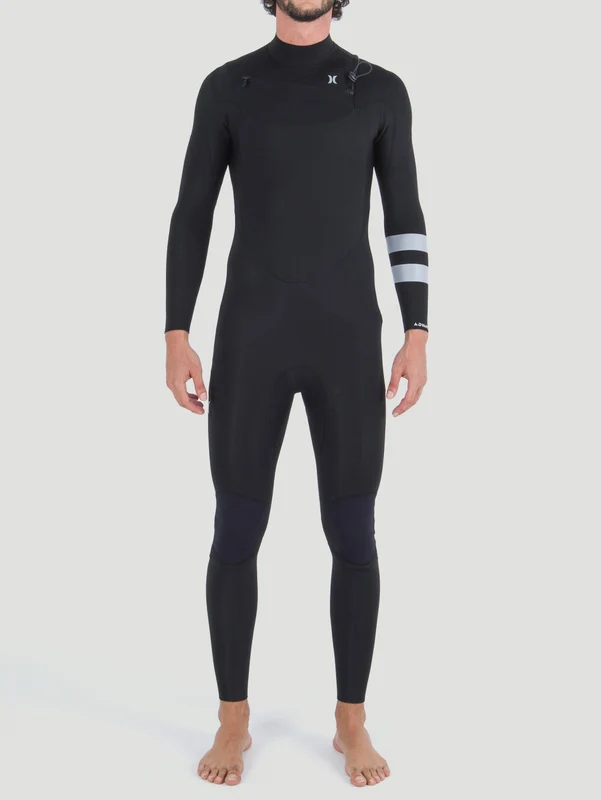 Long John Hurley Advant 4/3mm Fullsuit Preto P / Preto