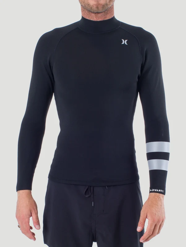 Jaqueta Neoprene Hurley Advantage 1mm Preto GG / Preto