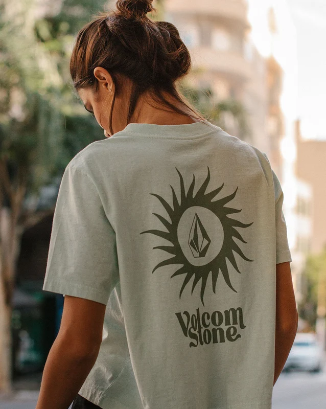 Camiseta Volcom Enternet Verde GG / VERDE