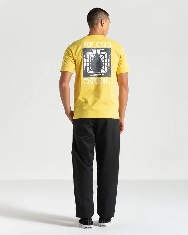 Camiseta Volcom Within Amarela M / Amarelo