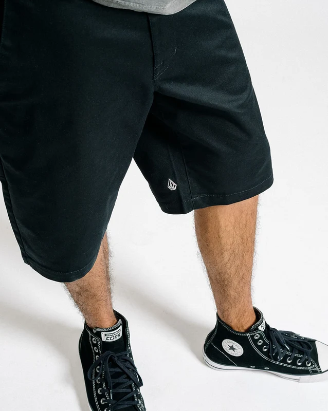 Walkshort Volcom Frickin Modern Stretch Chino Black 46 / Preto